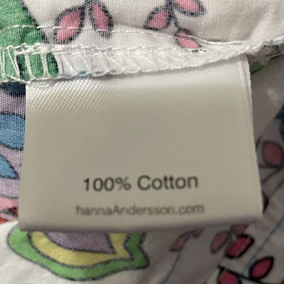 Hanna Andersson Pillowcase Dress Floral Girls 120 cm US 6 Multicolor Pre… - Picture 6 of 7